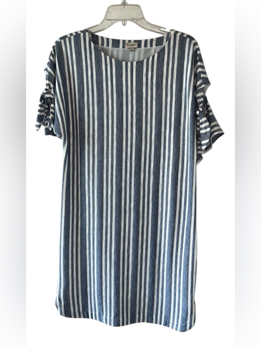 Cremieux Ladies Blue and white dress medium